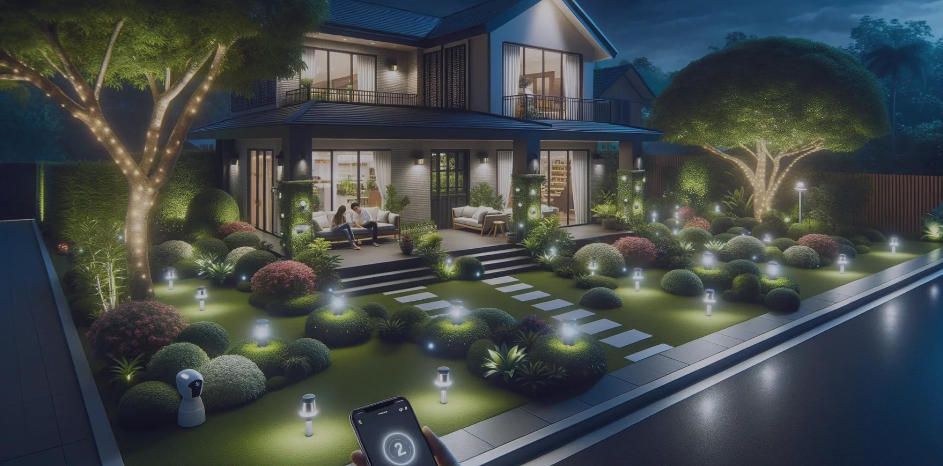 Smart home automation system in luxury Edina residence